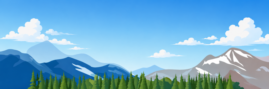 山脈主視覺｜下午 Banner